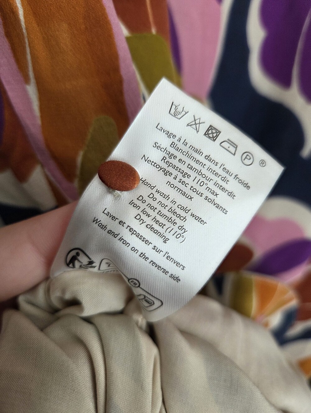 Sezane Editions Alda Dress in Paradise Print size 34 - Picture 9 of 9